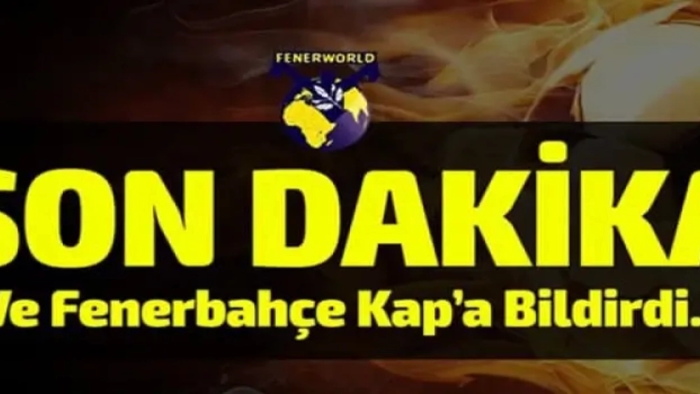 Fenerbahçe'den KAP'a Resmi Açıklama!