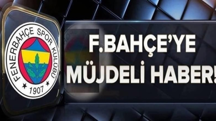 Fenerbahçe’ye sevindirici bir gelişme yaşandı!