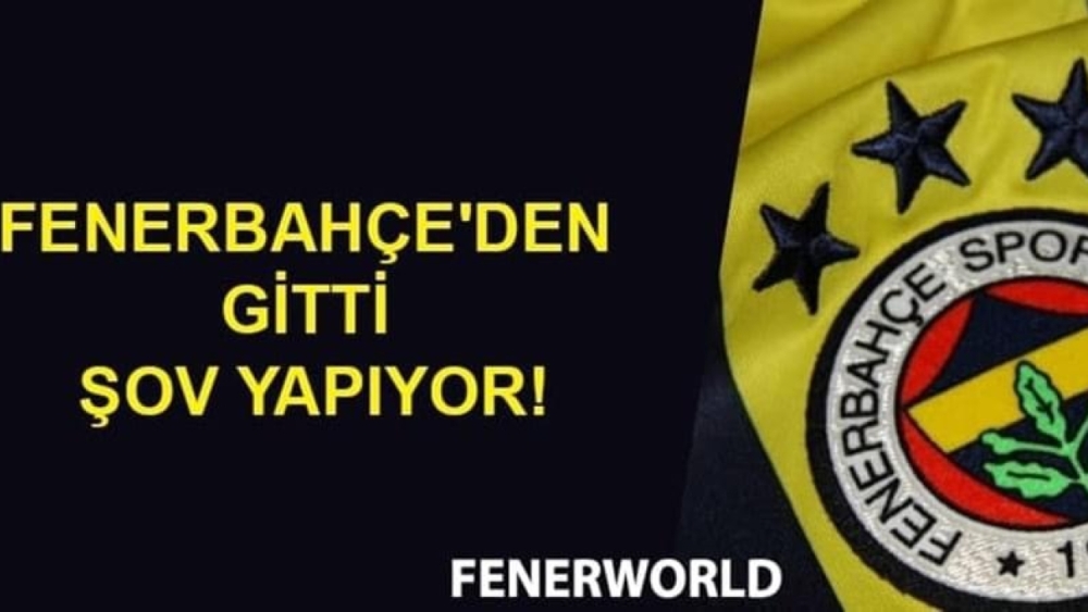 Fenerbahçe’den Ayrıldı, Yeni Takımında Fırtına Gibi Esiyor!