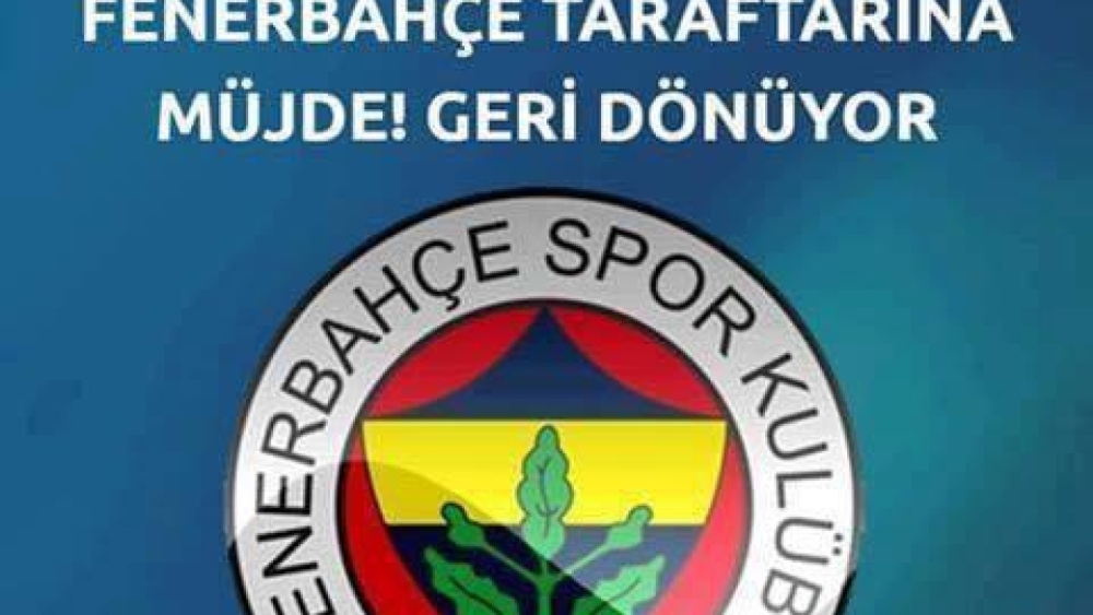 Fenerbahçeli Yıldız, 1 Yıl Sonra Yeniden Geliyor!