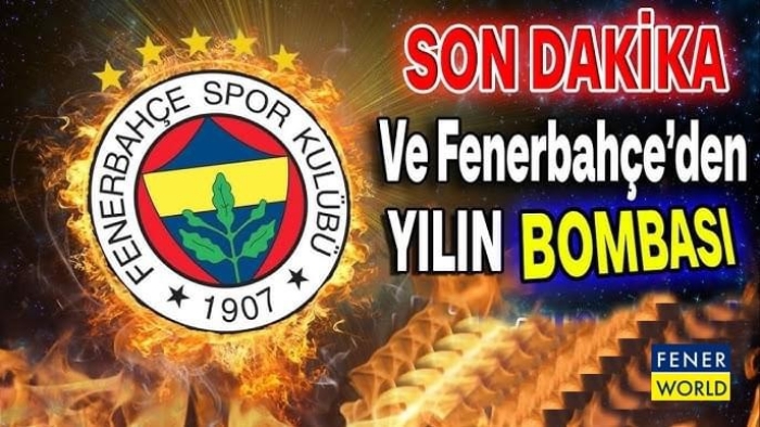 Fenerbahçe’den Yılın  Sürprizi!