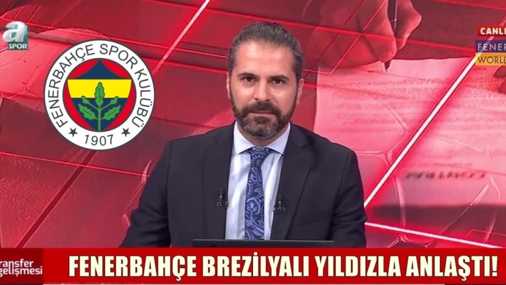 Canlı Yayında Duyurdular: “Fenerbahçe Brezilyalı Yıldızla El Sıkıştı!”