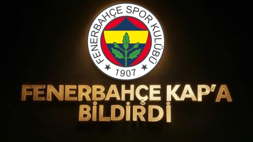 Fenerbahçe’den KAP’a Resmi Duyuru!